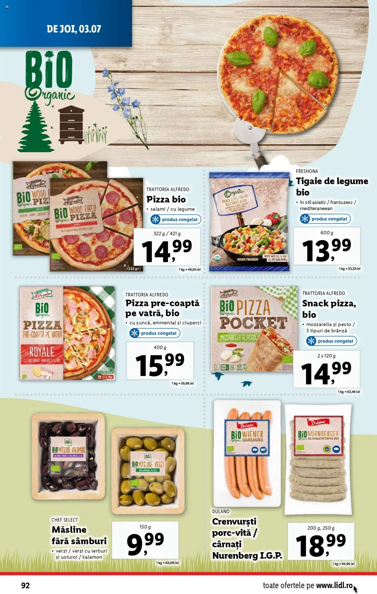 Catalog Lidl – valabil de la 30.06.2025 | Pagină: 92 | Produse: Delgeç, Măsline, Cârnați, Usturoi