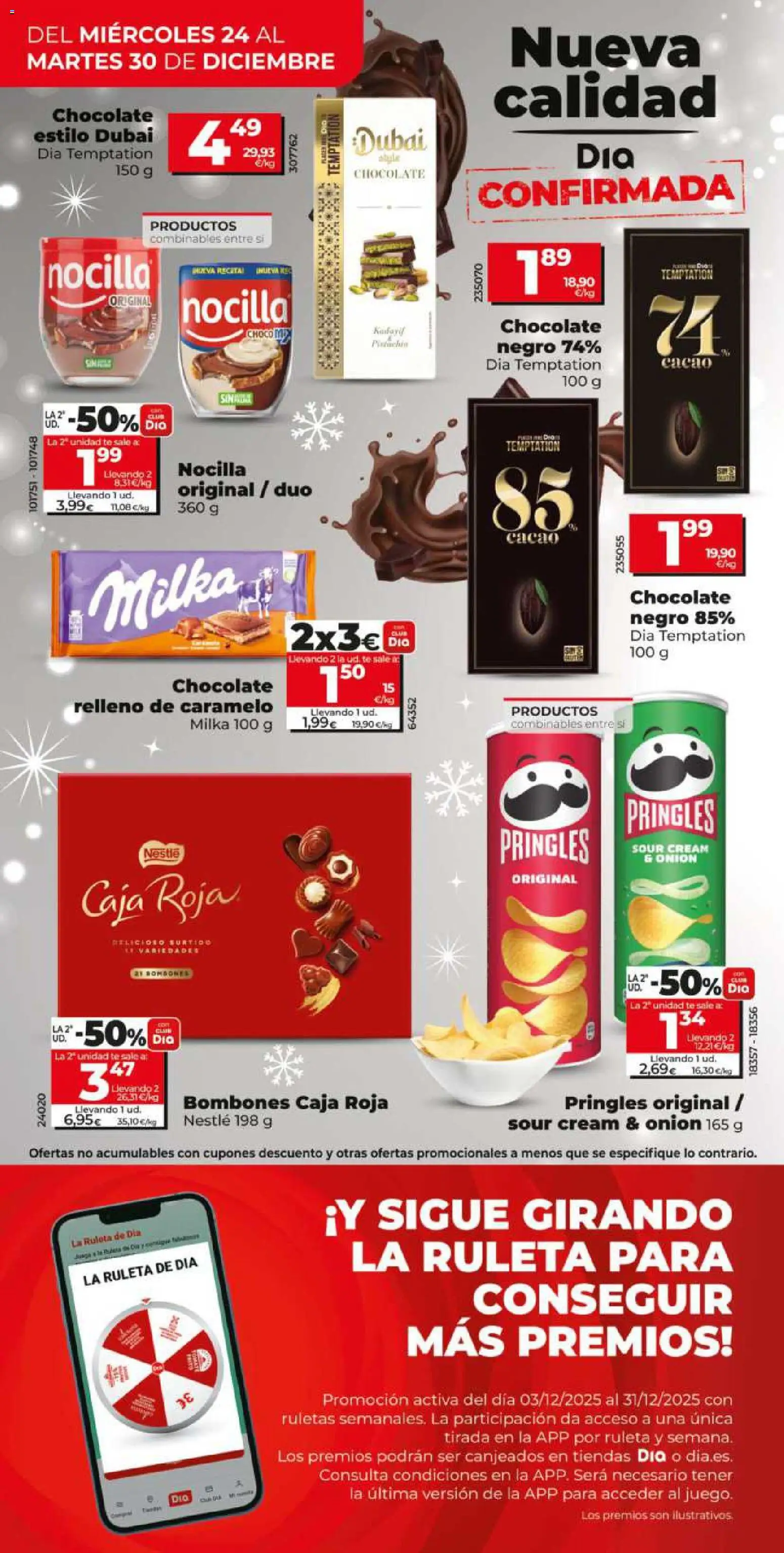 Dia - folleto Market │ válido desde el 24.12.2025 | Página: 8 | Productos: Chocolate, Té, Φρυγανιές σικάλεως, Caja