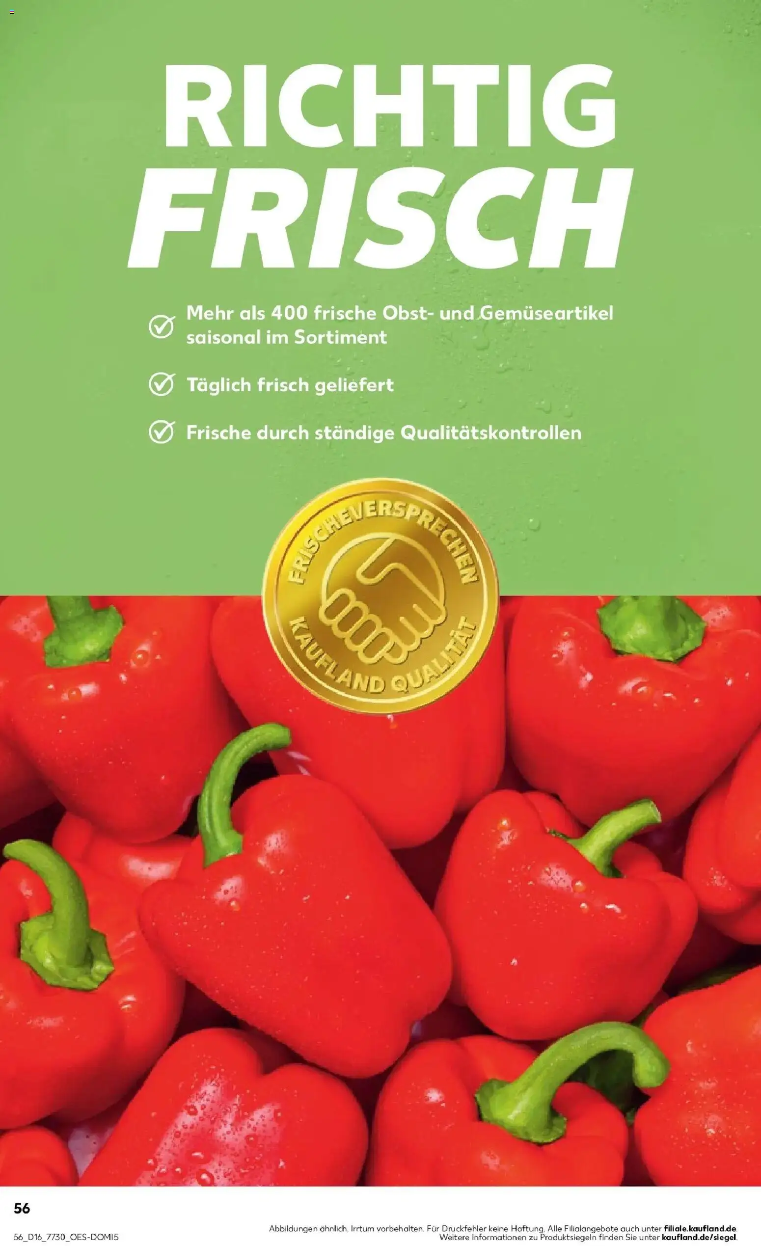 Kaufland Prospekt Lünen	 – gültig ab 16.04.2026 | Seite: 56 | Produkte: Obst