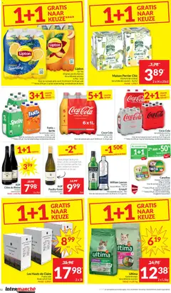 Intermarché folder week 6 - Voorbeeld van een folder van Intermarché, geldig van 03.02.2026 | Pagina: 12 | Producten: Fles, Sprite, Whisky, Beltéri ajtó