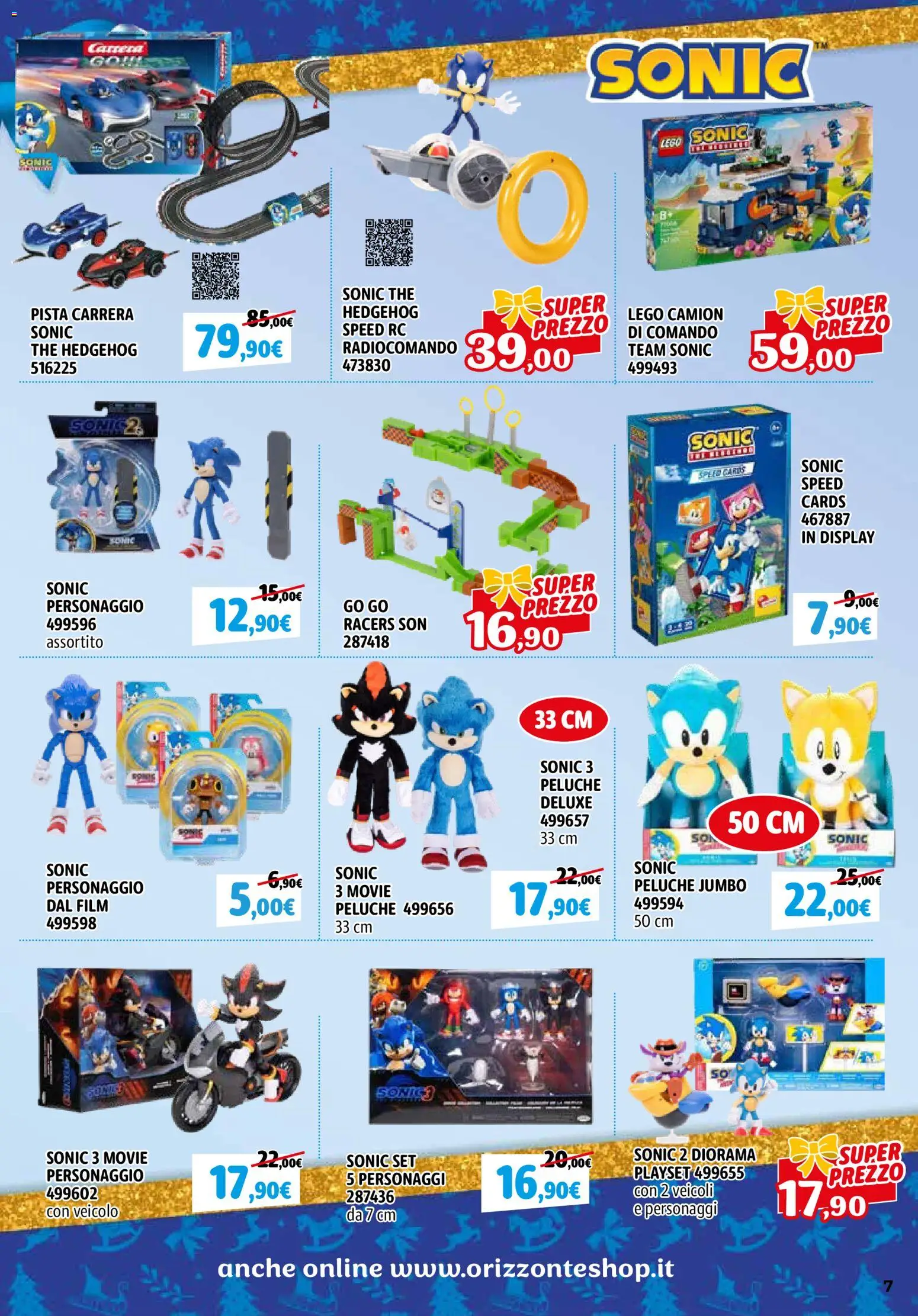 Volantino Orizzonte del 27.11.2025 | Pagina: 7 | Prodotti: Peluche, The