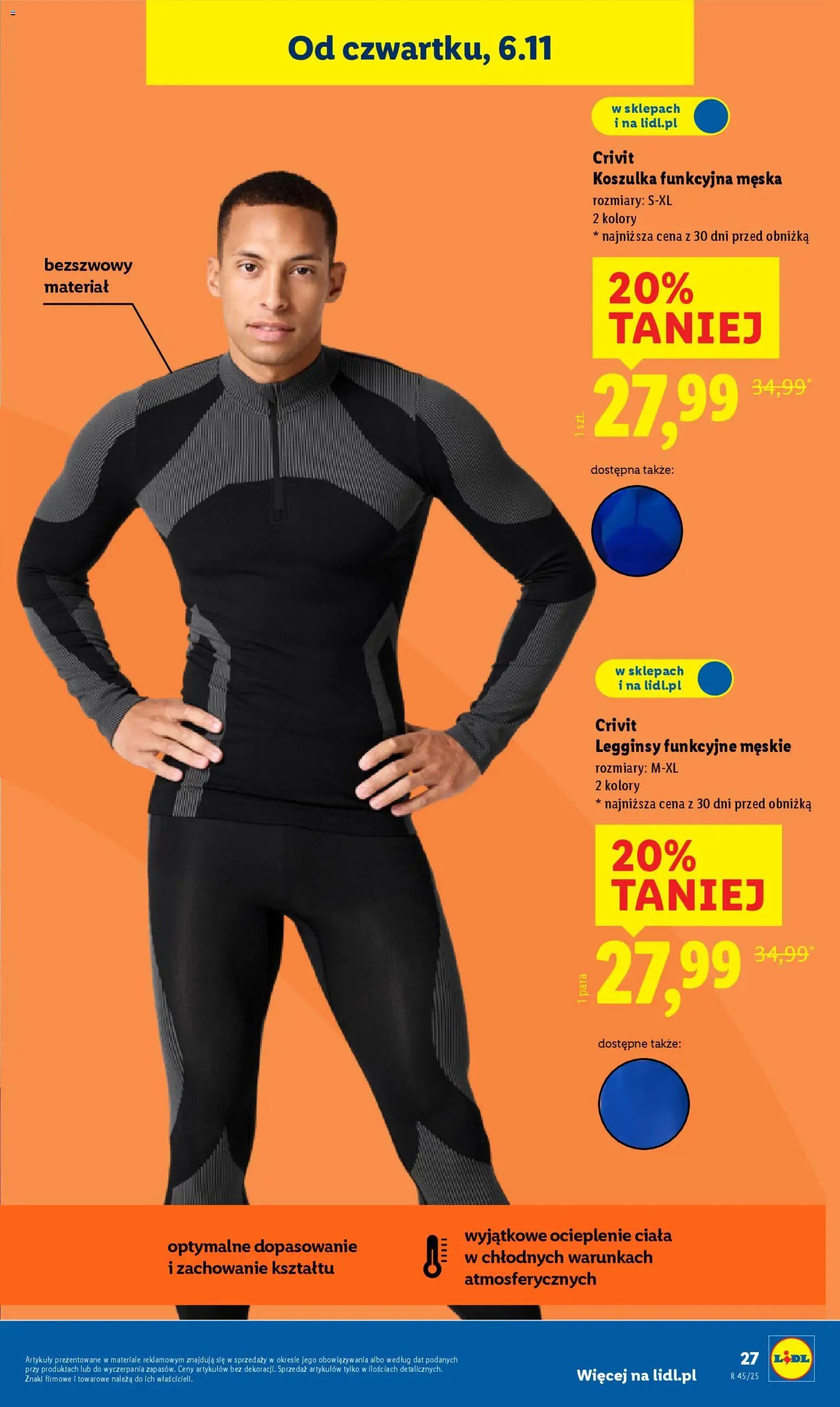 Lidl Katalog od 03.11.2025 | Strona: 31 | Produkty: Legginsy
