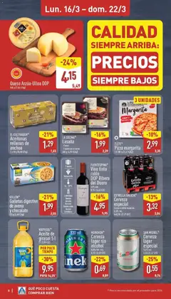 Vista previa ESTRELLA GALICIA® Cerveza especial, Cerveza rubia especial. 5,5% vol. 6x0,20 l válido desde el 16.03.2026 | Página: 8