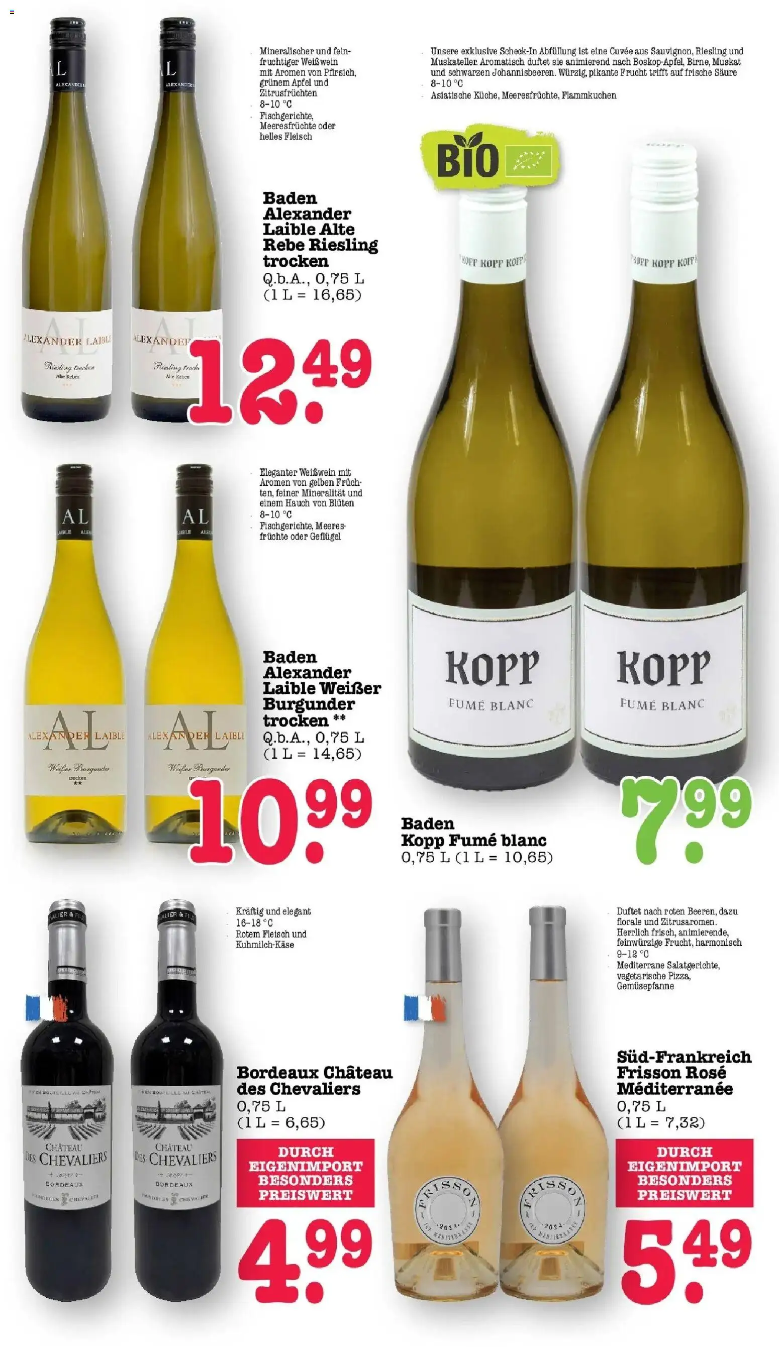 E center Prospekt Kuppenheim-Oberndorf	 – gültig ab 16.03.2026 | Seite: 56 | Produkte: Weißwein, Äpfel, Meeresfrüchte, Wein