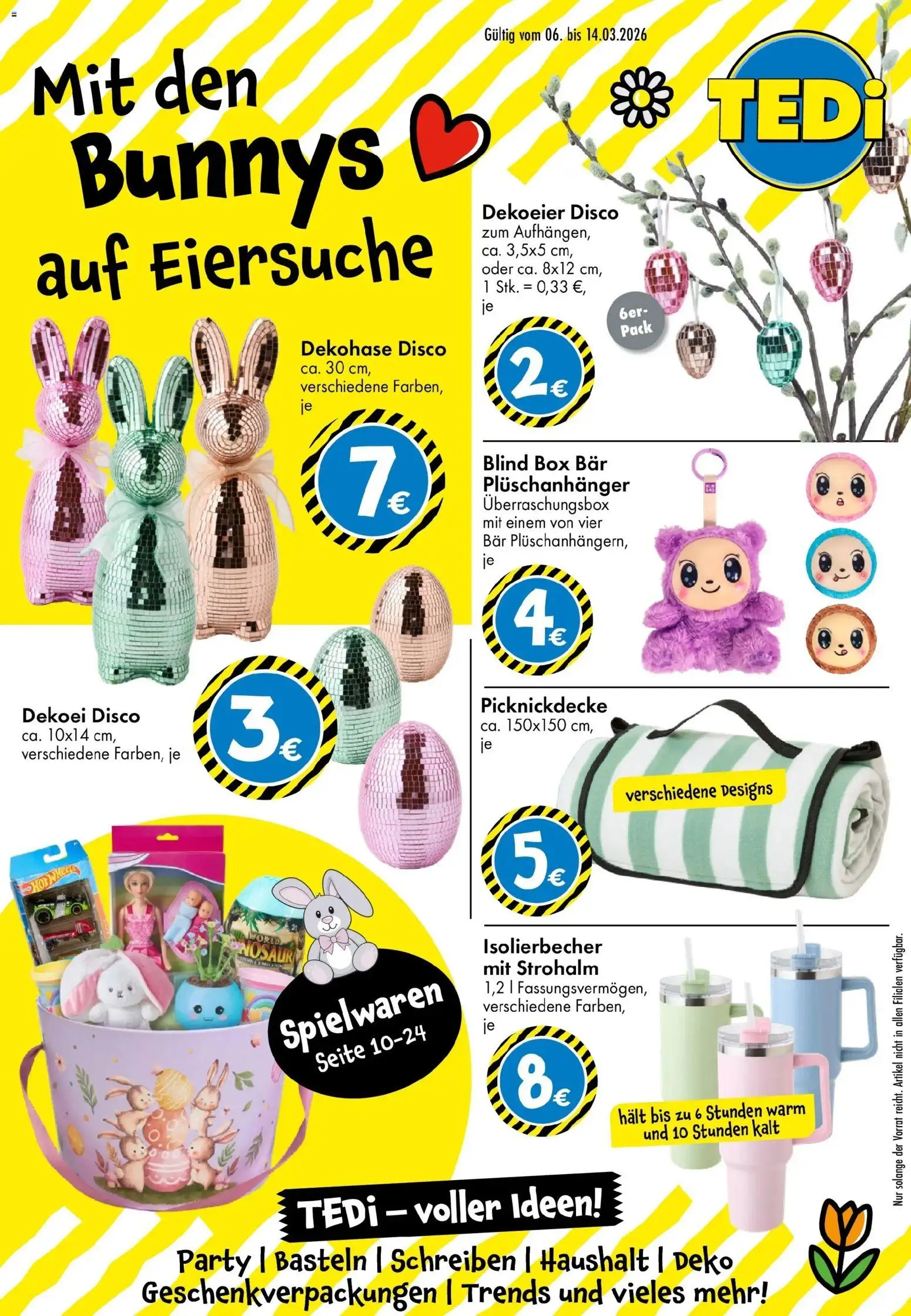 TEDi Flugblatt gültig ab 06.03.2026 | Seite: 1 | Produkte: Box