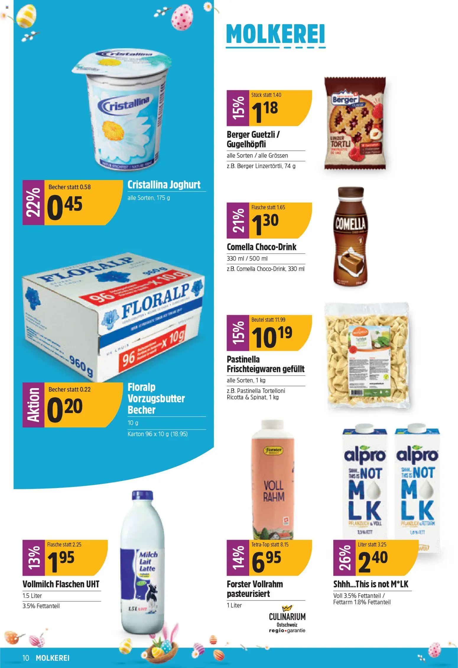 TopCC aktionen – gültig ab 09.03.2026 | Seite: 10 | Produkte: Milch, Joghurt