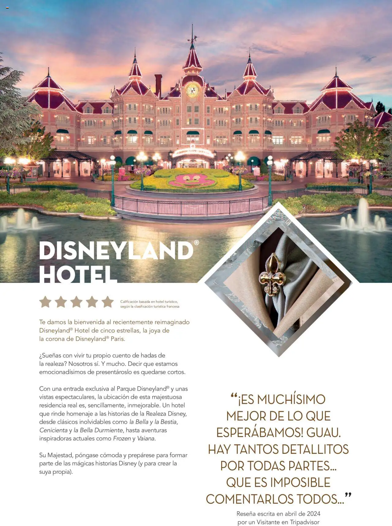 Viajes El Corte Inglés - Disneyland Paris 2025 2026 │ válido desde el 01.04.2025 | Página: 32 | Productos: Té