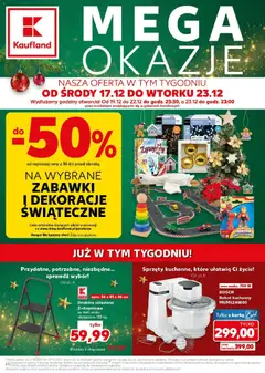 Pogląd oferty "Kaufland gazetka - Mega okazje" - ważna od 17.12.2025