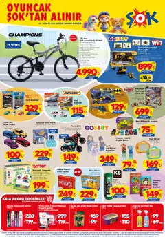 02.05.2026 tarihinden itibaren geçerli olan Şok Market kataloğu önizlemesi | Sayfa: 2 | Ürünler: Kutu, Krema, Oyun, Çamaşır makinesi