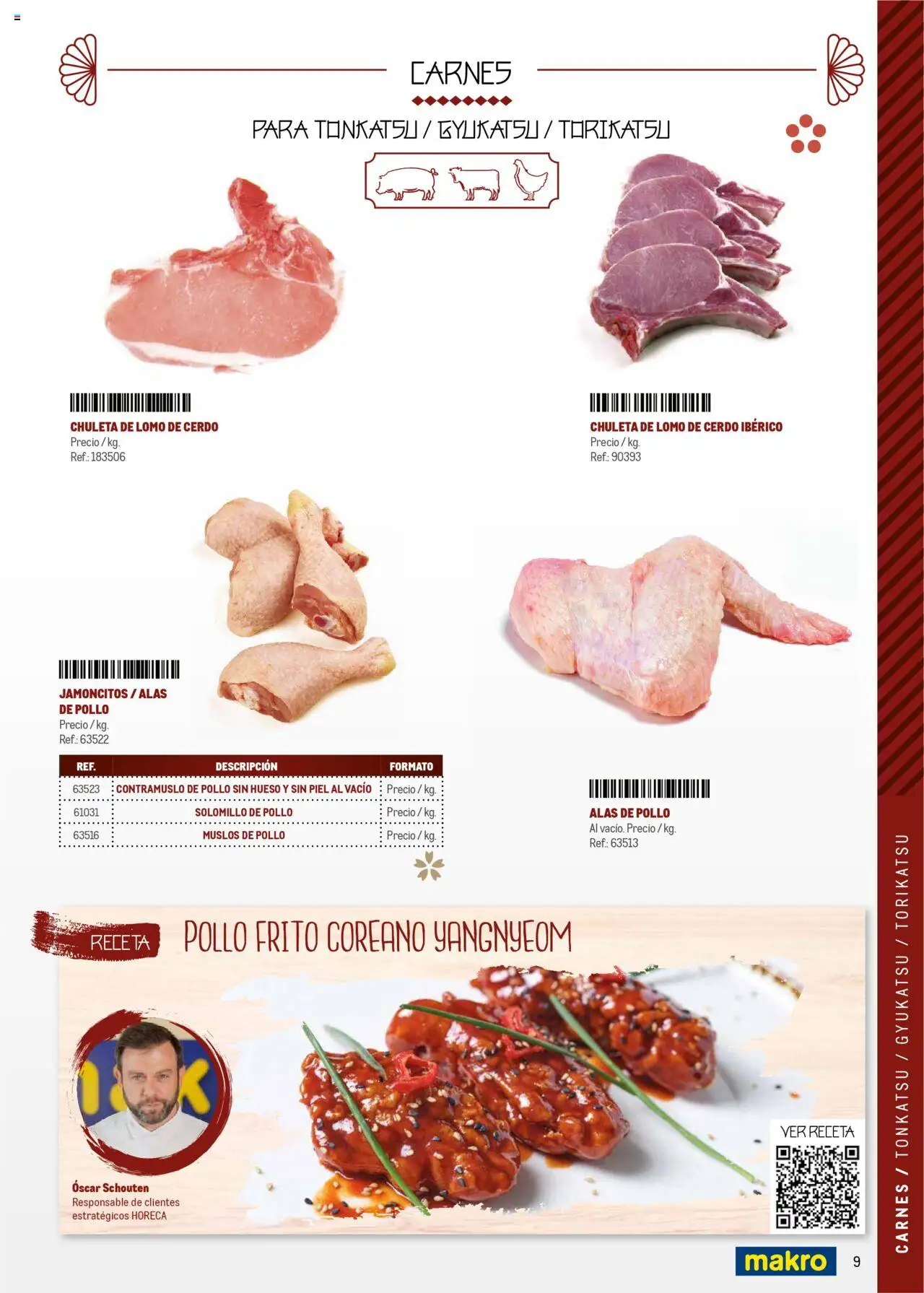 Makro - Cocina fusión asiática Canarias │ válido desde el 04.06.2025 | Página: 9 | Productos: Cerdo