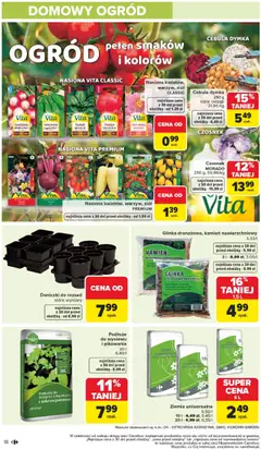 Pogląd oferty "Carrefour Gazetka - Łap super okazje" - ważna od 19.01.2026 | Strona: 18 | Produkty: Czosnek, Ziemia, Szpinak, Doniczki