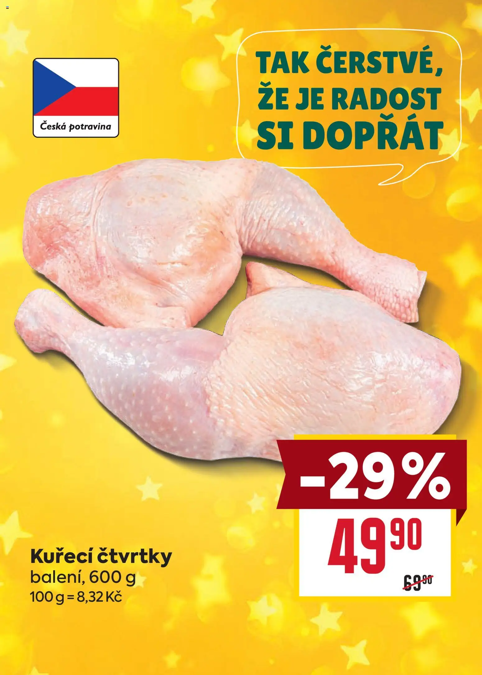 Billa Velký leták od 26.11.2025 | Strana: 6 | Produkty: Kuřecí čtvrtky