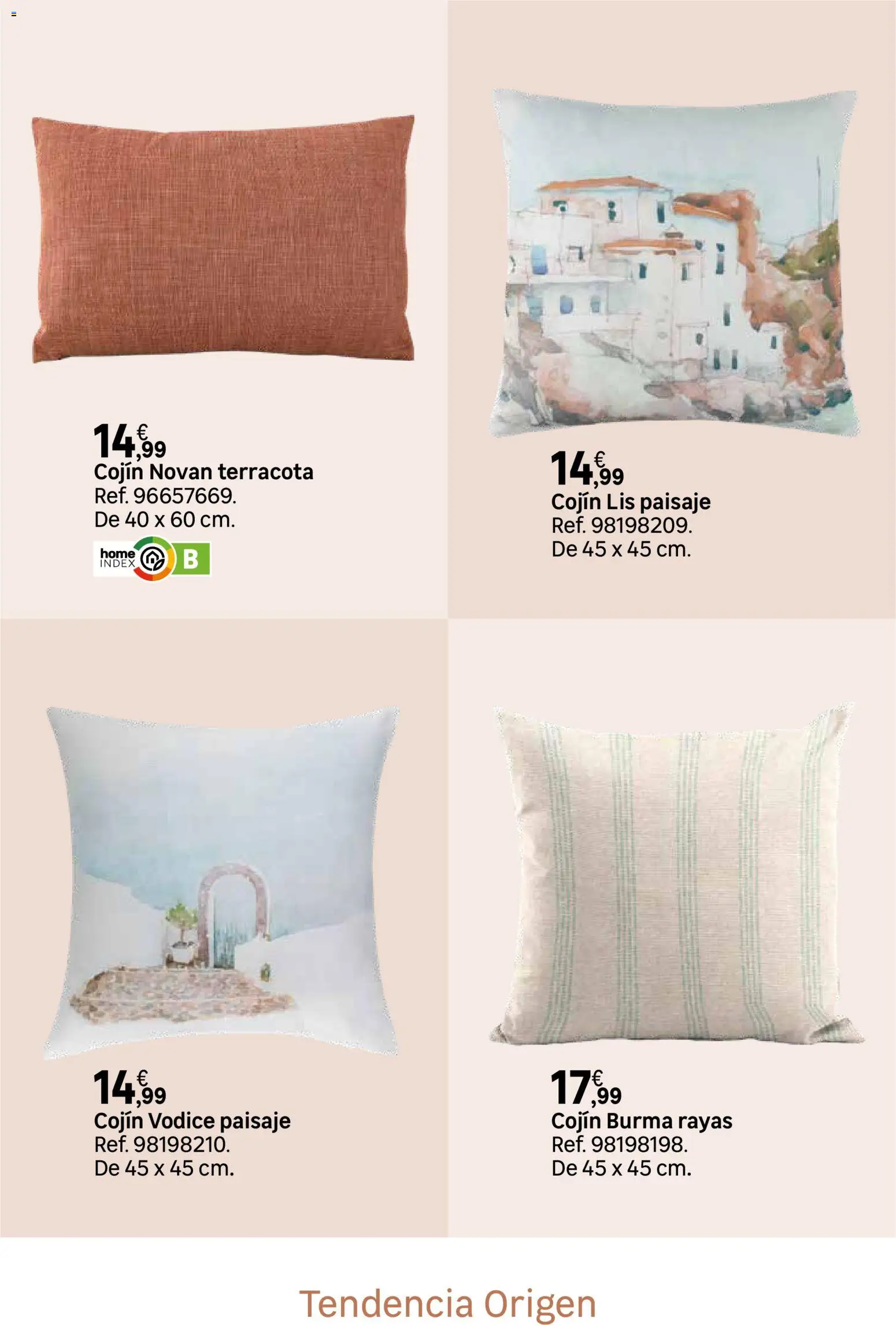 Leroy Merlin catálogo Decoración │ válido desde el 12.03.2026 | Página: 9 | Productos: Cojín