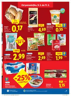 Lidl katalog akcije – veljaven od 05.03.2026 | Stran: 51 | Izdelki: Toast, Ementalec, Kisla smetana, Smetana