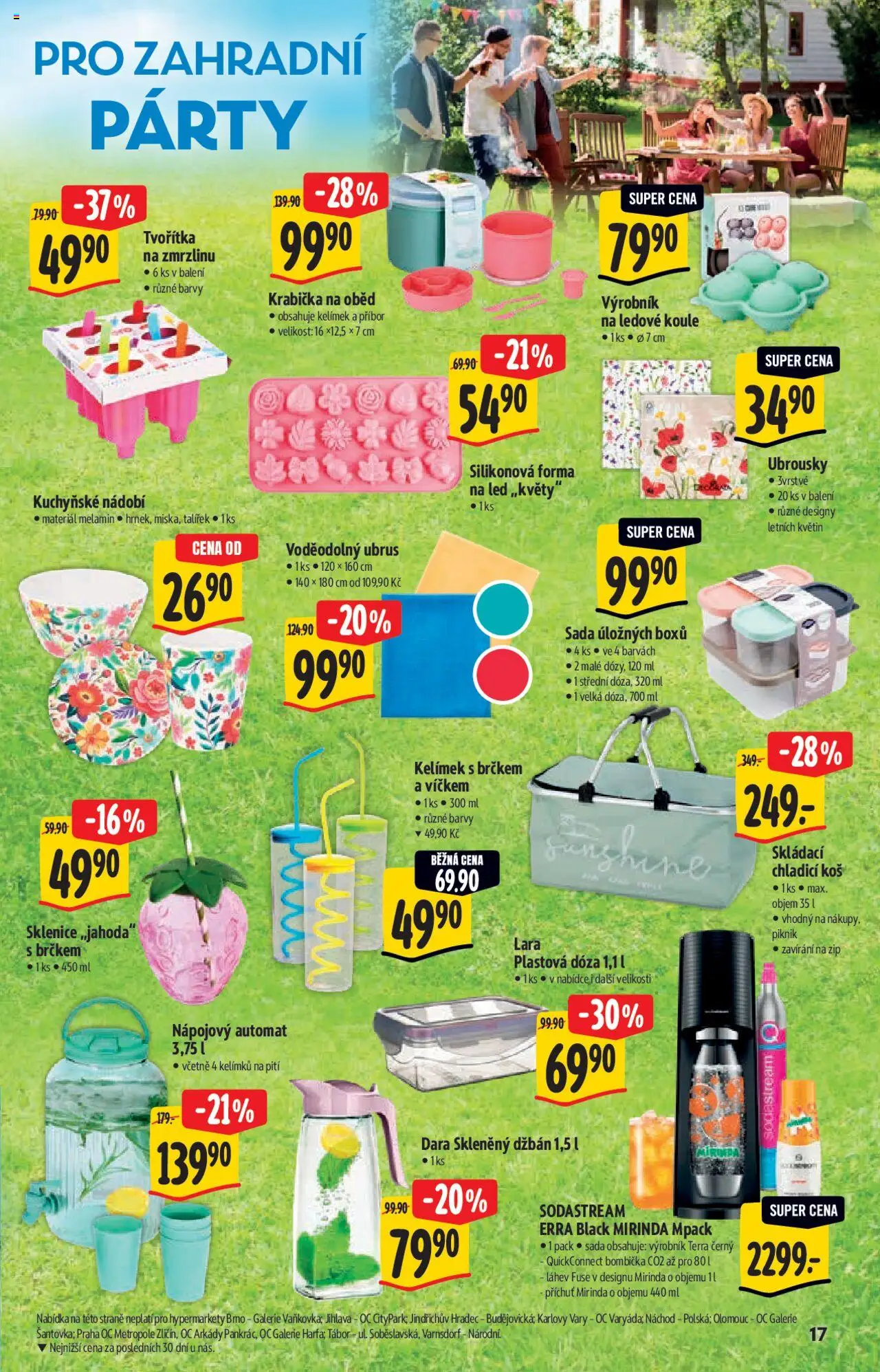 Albert katalog - Hypermarket od 04.06.2025 | Strana: 17 | Produkty: Nádobí, Dóza, Mirinda, Tvořítka na zmrzlinu