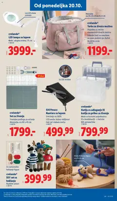 Lidl katalog - pregled Lidl kataloga - važi od 16.10.2025 | Strana: 71 | Proizvode: Naočare, Kaiš, Lampa, Torba