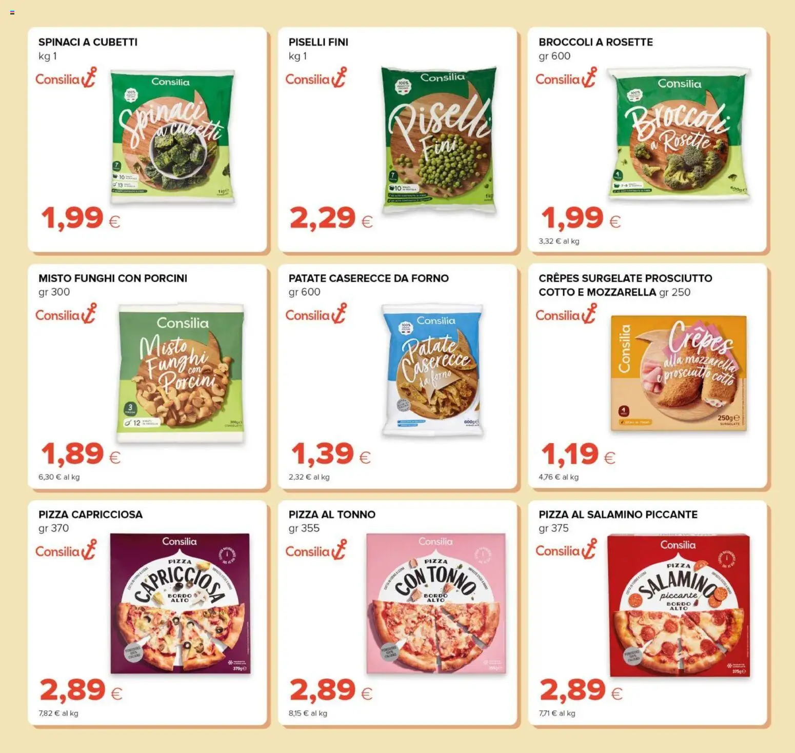 Volantino Tigre del 01.01.2026 | Pagina: 11 | Prodotti: Prosciutto Cotto, Mozzarella, Funghi, Tonno