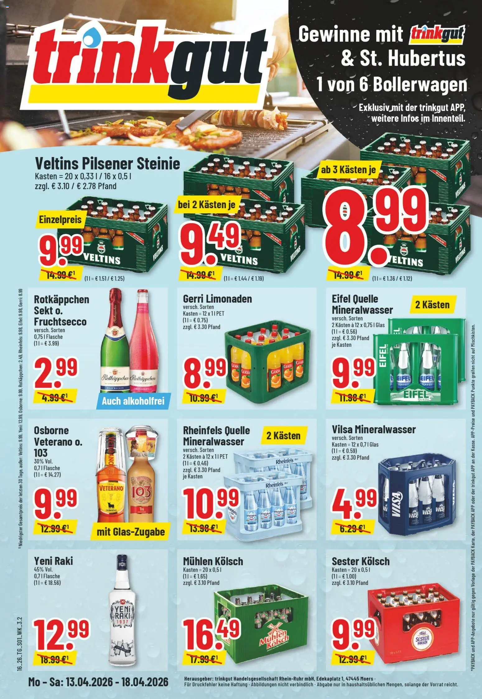 Trinkgut Prospekt 	 – gültig ab 13.04.2026 | Seite: 1