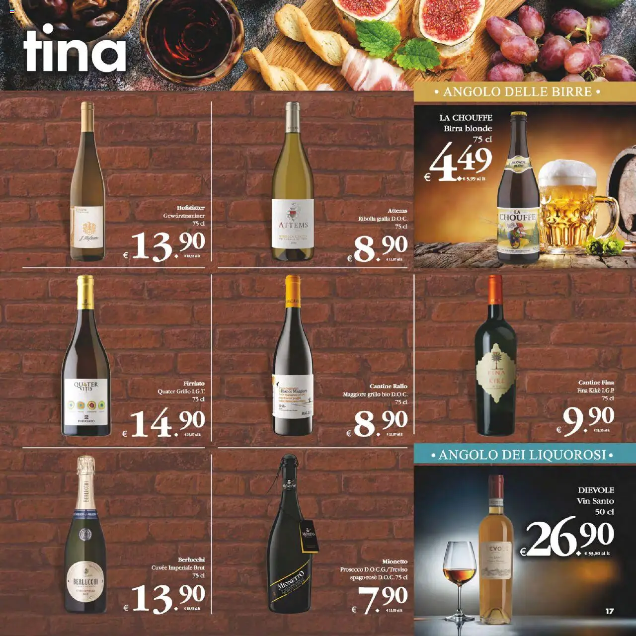 Volantino Decò del 03.10.2025 | Pagina: 17 | Prodotti: Birra, Prosecco