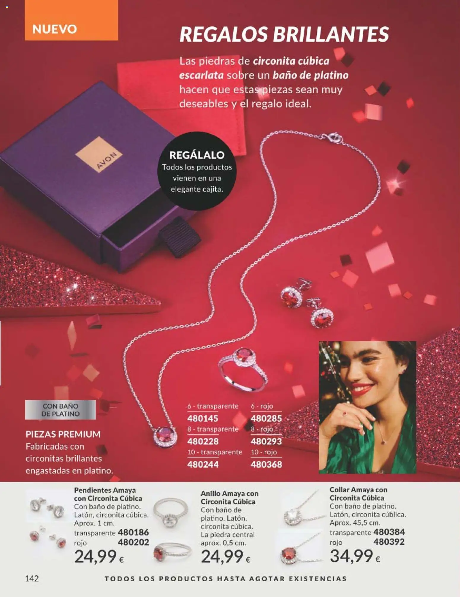 Catálogo AVON campaña 11 Black Friday │ válido desde el 01.11.2025 | Página: 142 | Productos: Pendientes, Baño