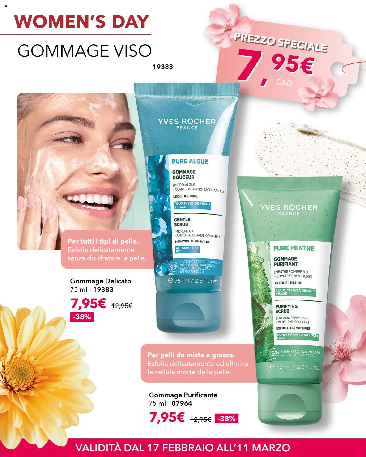Volantino Yves Rocher del 17.02.2026 | Pagina: 8 | Prodotti: Scrub