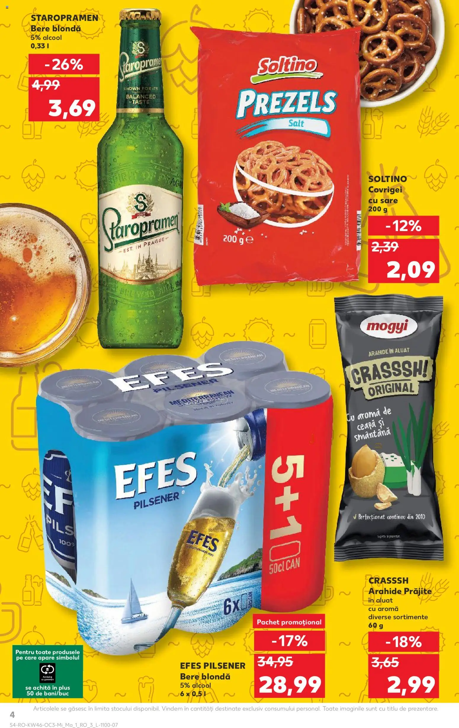 Noul catalog Kaufland – valabil de la 12.11.2025 | Pagină: 4 | Produse: Aluat, Arahide, Ceapă, Sare