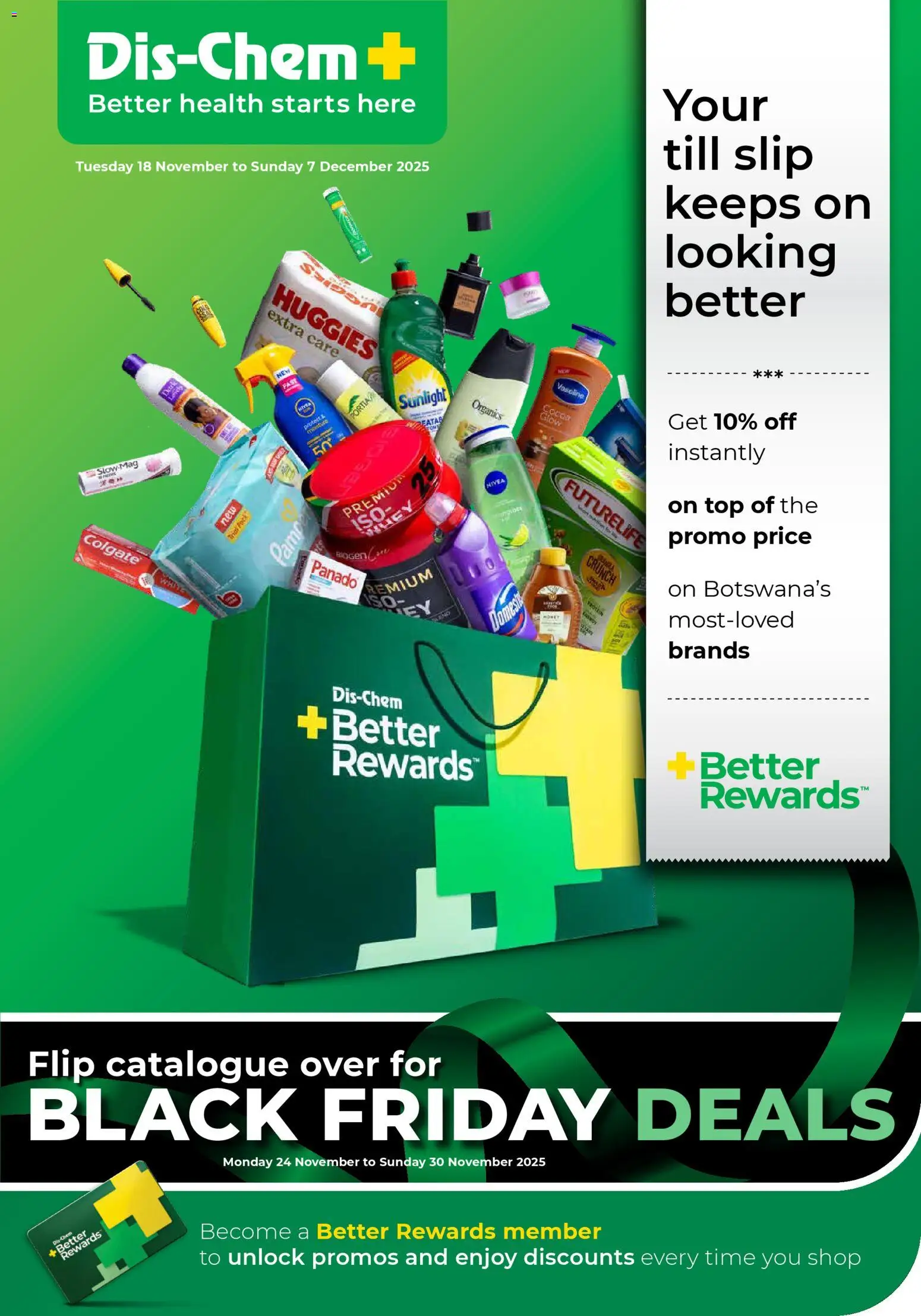 New Dis-Chem catalogue – valid from 24.11.2025 | Page: 1