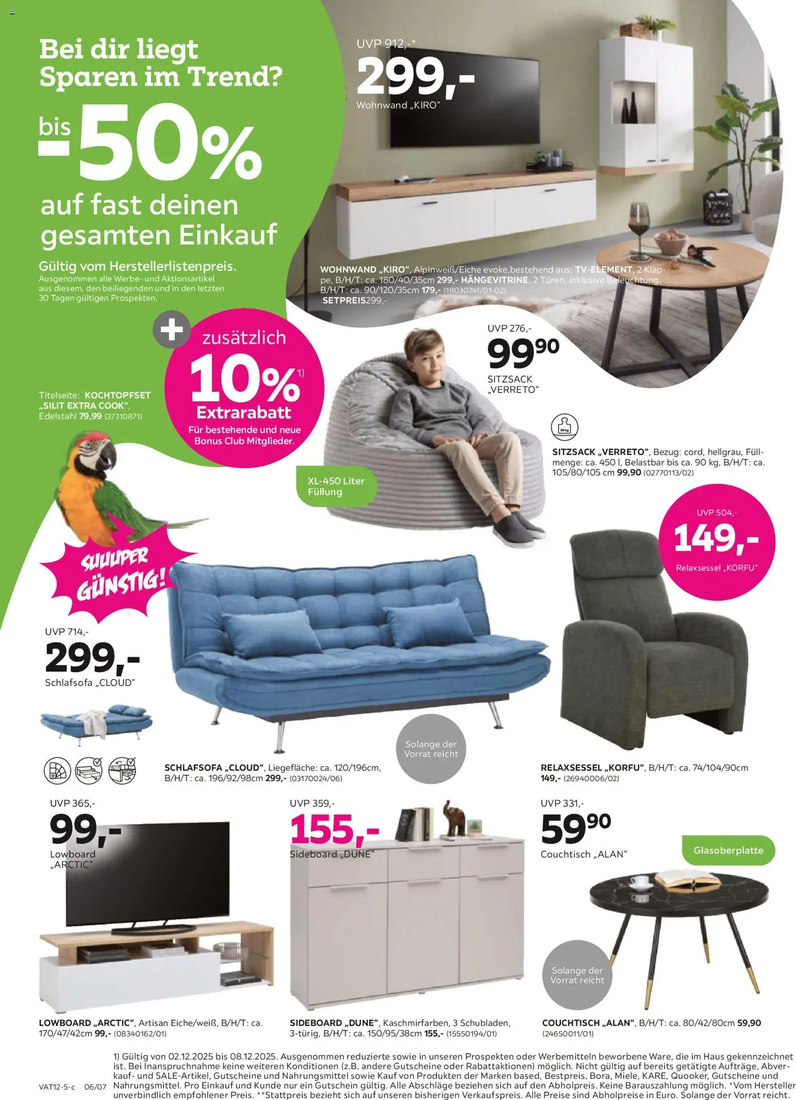 Mömax Prospekt aktuell gültig ab 02.12.2025 | Seite: 6 | Produkte: Couchtisch