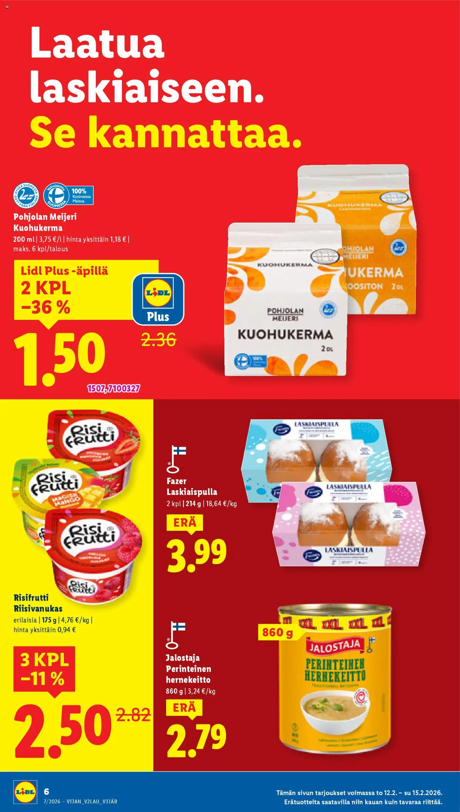 Lidl tarjoukset – voimassa 12.02.2026 alkaen | Sivu: 6