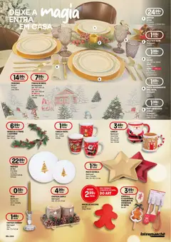 Pré-visualização Intermarché - Presentes de Natal Super válido de 13.11.2025 | Página: 20 | Produtos: Dourada, Espátula, Caneca, Mesa