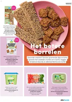 AH Smeerkaas jalapeno 15+, Minder vet, meer pit! Geef je borrelplank een kick. - Voorbeeld van een folder van Albert Heijn, geldig van 31.12.2025 | Pagina: 123