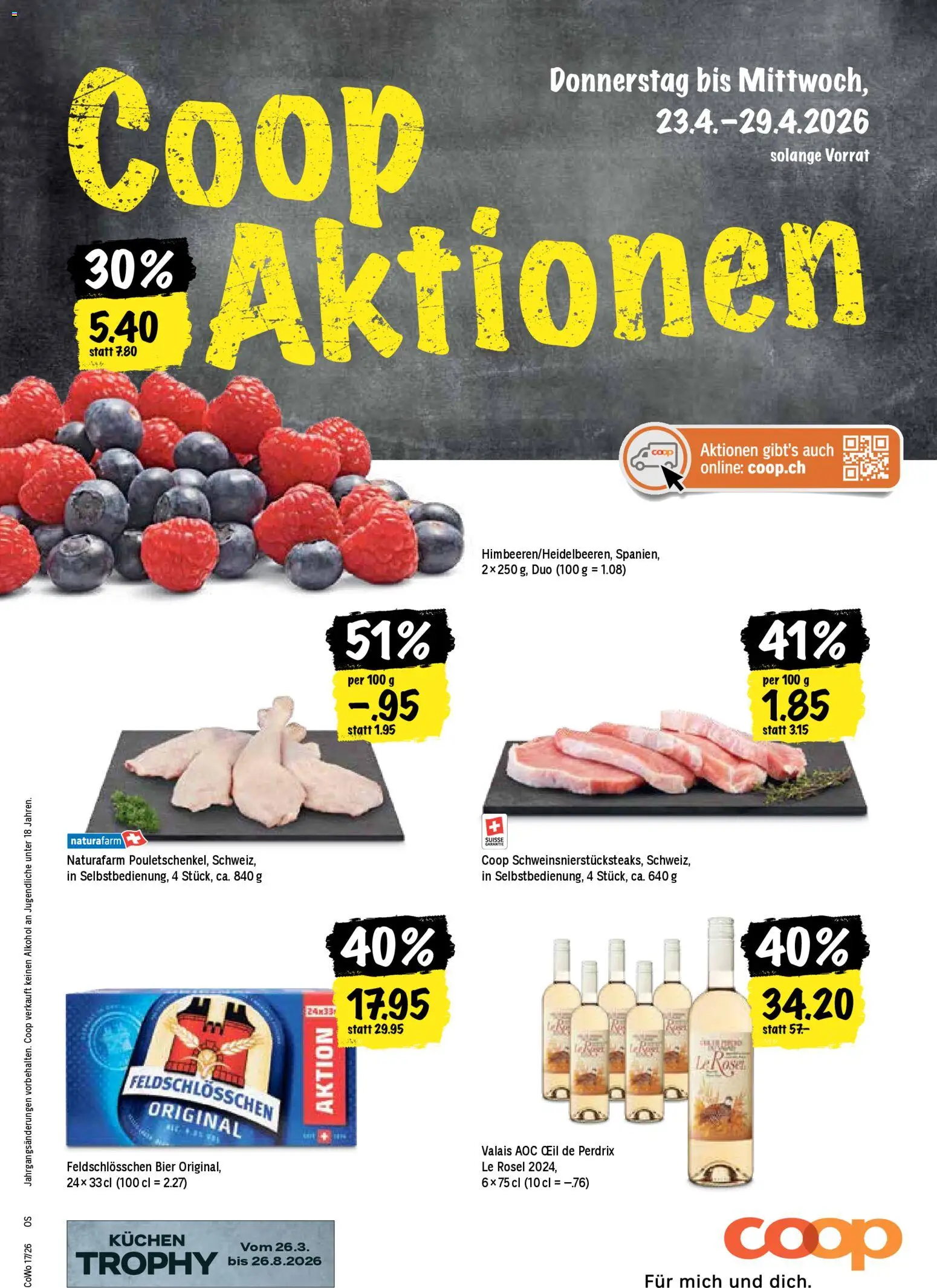 Coop aktionen – gültig ab 23.04.2026 | Seite: 1 | Produkte: Bier