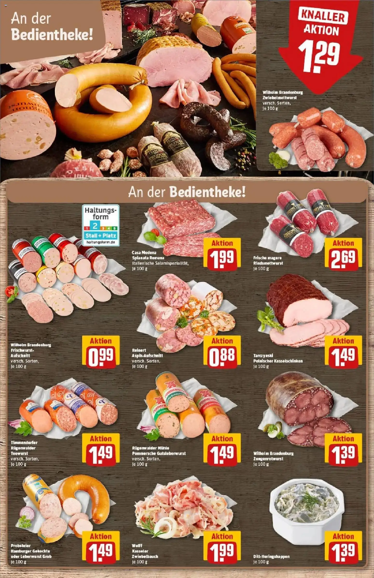 Rewe prospekt Hildesheim	 – gültig ab 11.01.2026 | Seite: 10 | Produkte: Mühle, Salami