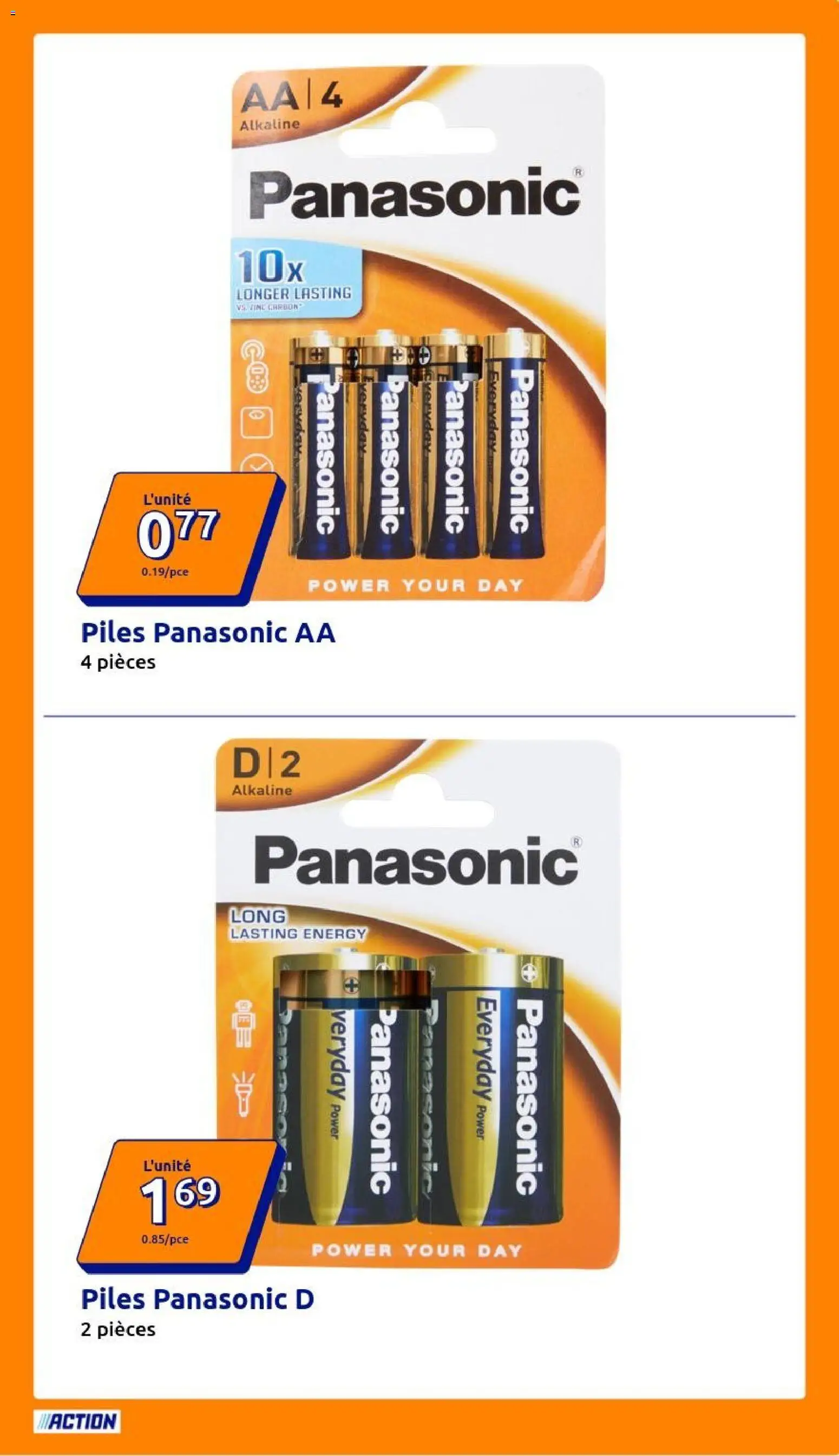 {H1} | Page: 13 | Produits: Piles