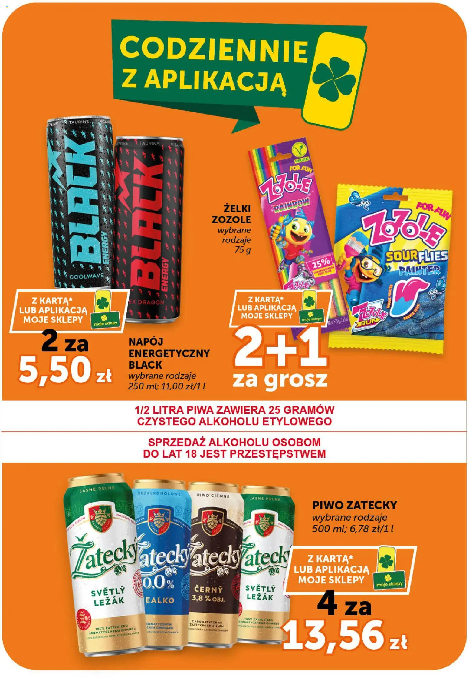 Euro Sklep gazetka - Minimarket od 05.03.2026 | Strona: 7 | Produkty: Leżak, Żelki, Piwo
