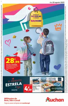 Pré-visualização Auchan - Regresso às Aulas válido de 06.08.2025
