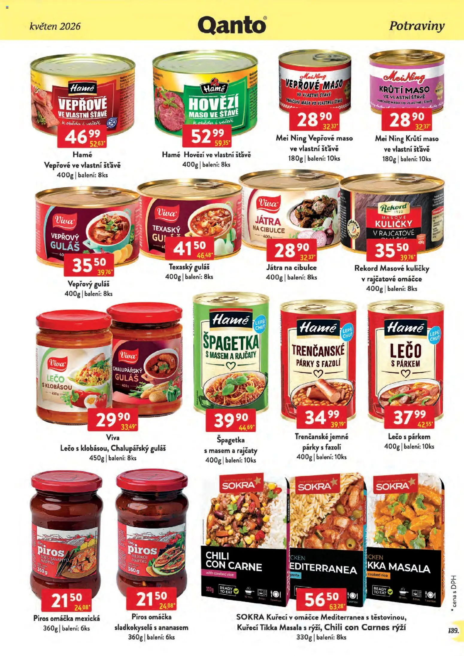 Astur & Qanto leták - Velkoobchod 05/2026 od 01.05.2026 | Strana: 139 | Produkty: Hovězí, Rýži, Kuličky, Krůtí maso