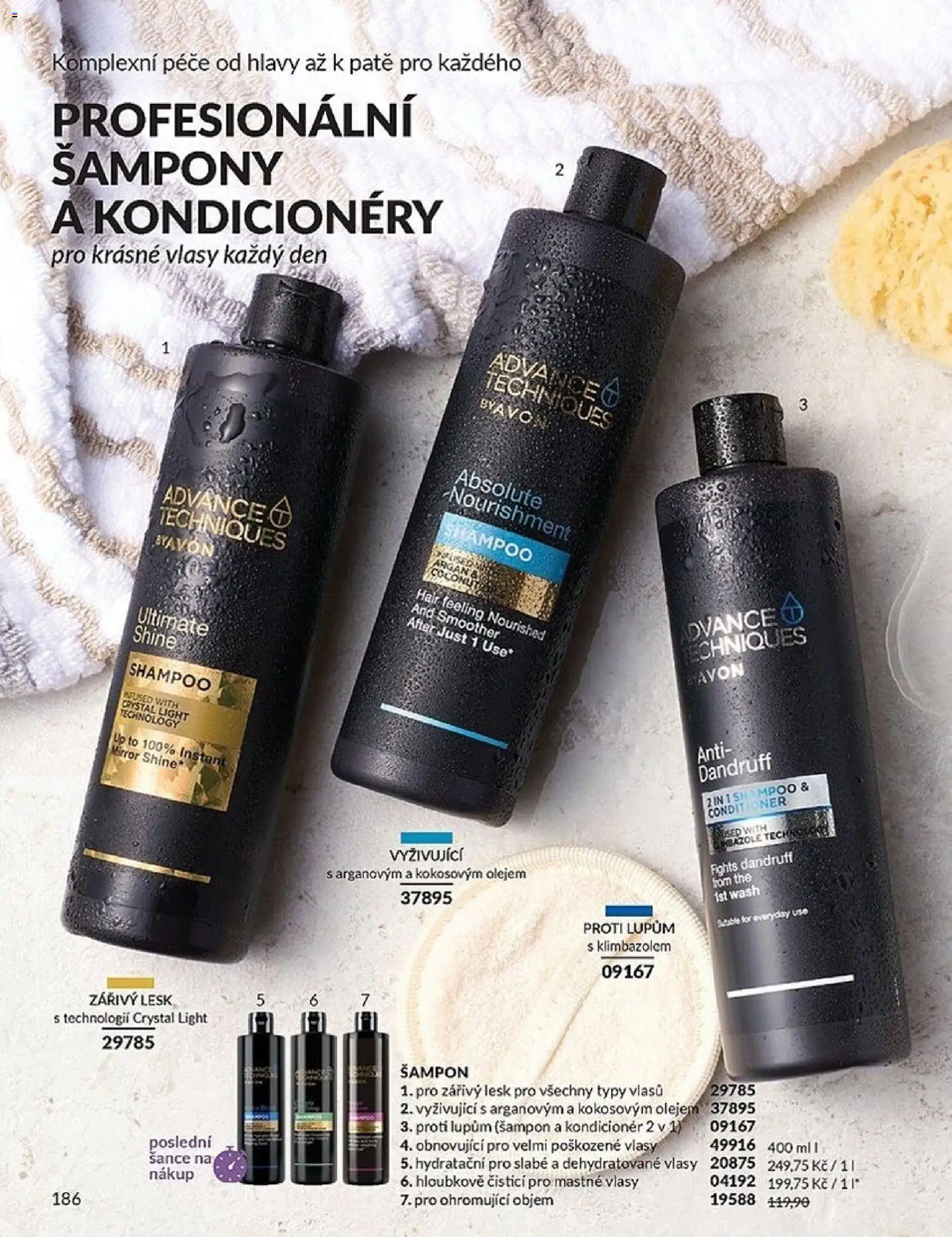 Avon katalog 2/2026 od 01.02.2026 | Strana: 186 | Produkty: Šampony, Šampon, Kondicionér