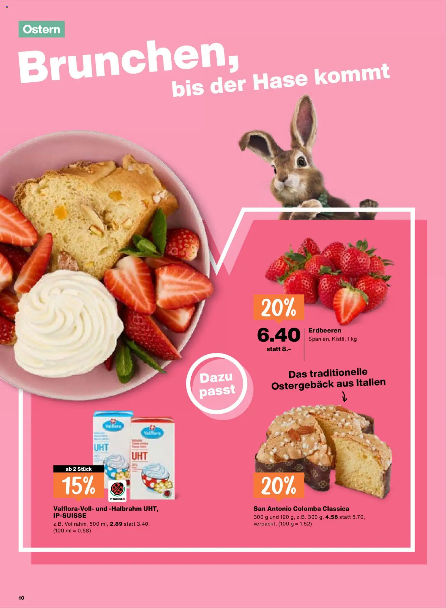Migros aktionen – gültig ab 26.03.2026 | Seite: 10 | Produkte: Erdbeeren