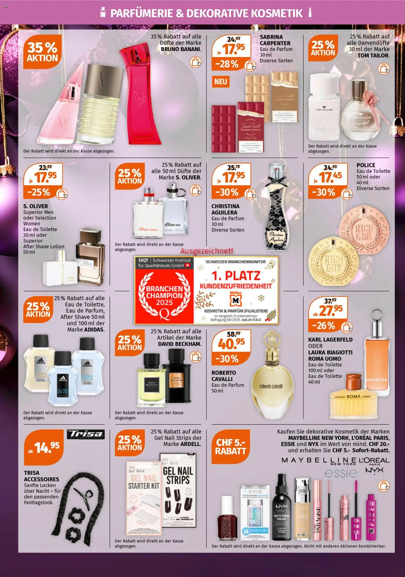 Müller Aktionen – gültig ab 18.12.2025 | Seite: 2 | Produkte: Eau de Parfum, Toilette, Parfüm, Eau de toilette