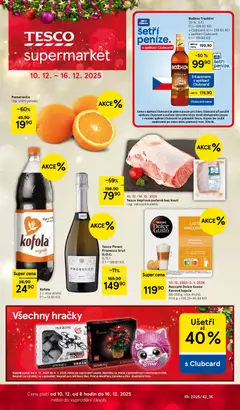 Náhled letáku Tesco leták - Supermarket od 10.12.2025
