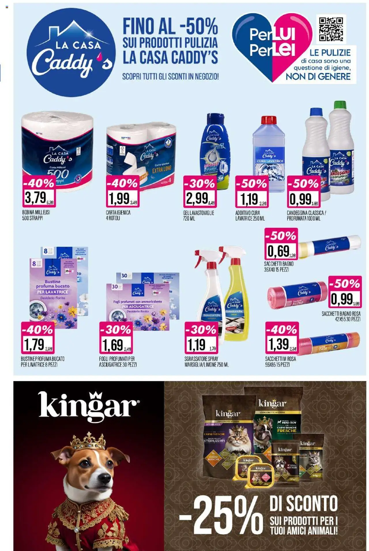 Volantino Caddy's del 11.09.2025 | Pagina: 5 | Prodotti: Sgrassatore, Crocchette, Lavatrice, Asciugatrice