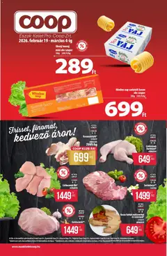 COOP - Újság Észak Kelet Pro-Coop Zrt - amely érvényes a következő dátumtól: 19.02.2026