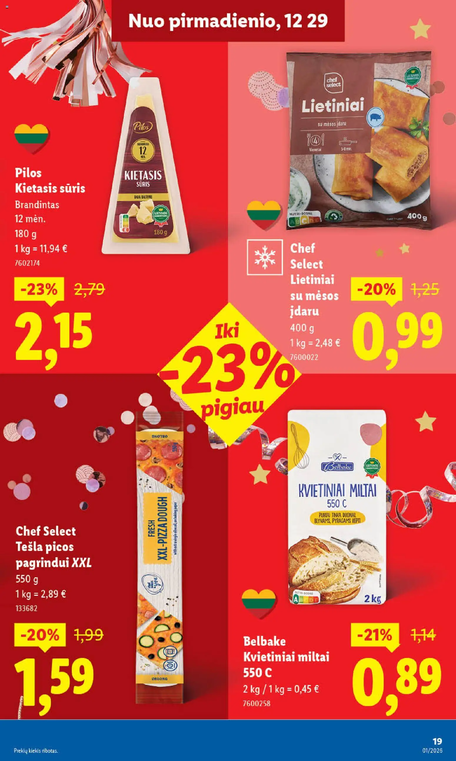 LIDL akcijos nuo 29.12.2025 | Puslapis: 19
