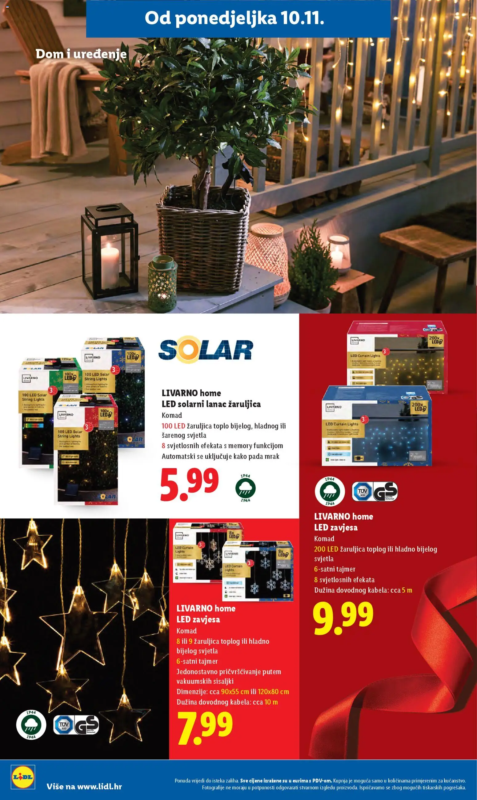 Lidl katalog | vrijedi od 10.11.2025 | Stranica: 52 | Proizvodi: Ledo, Zavjesa