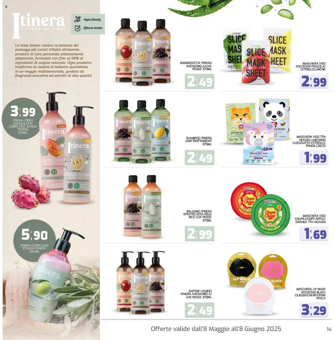 Volantino Interspar del 04.06.2025 | Pagina: 14 | Prodotti: Crema, Latte, Olio, Cocco