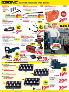Zgonc - Flugblatt Oktober I 2025 ab 01.10.2025 gültig | Seite: 18 | Produkte: Koffer