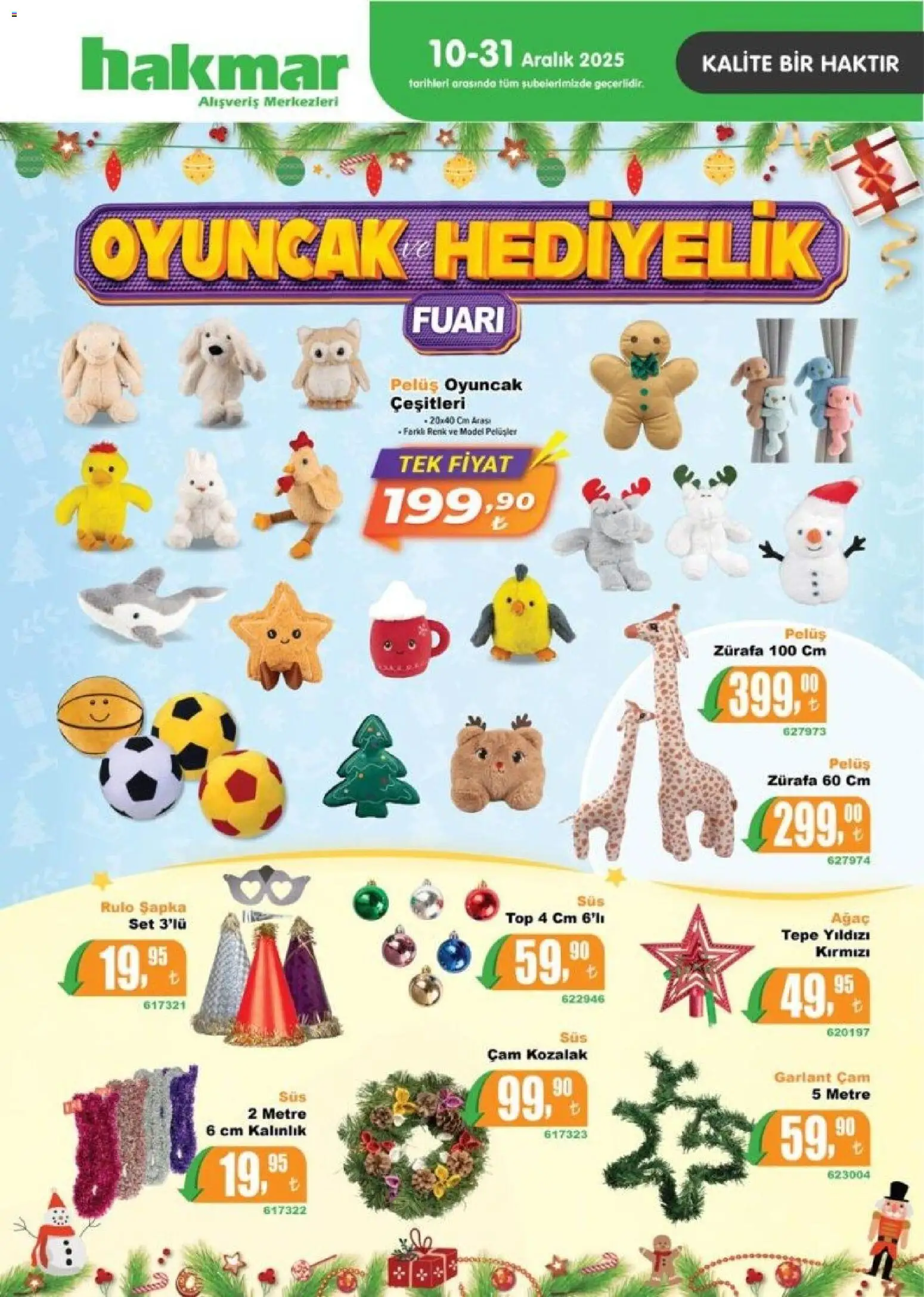 Hakmar - İndirim - 10.12.2025 tarihinden itibaren geçerlidir | Sayfa: 1 | Ürünler: Şapka