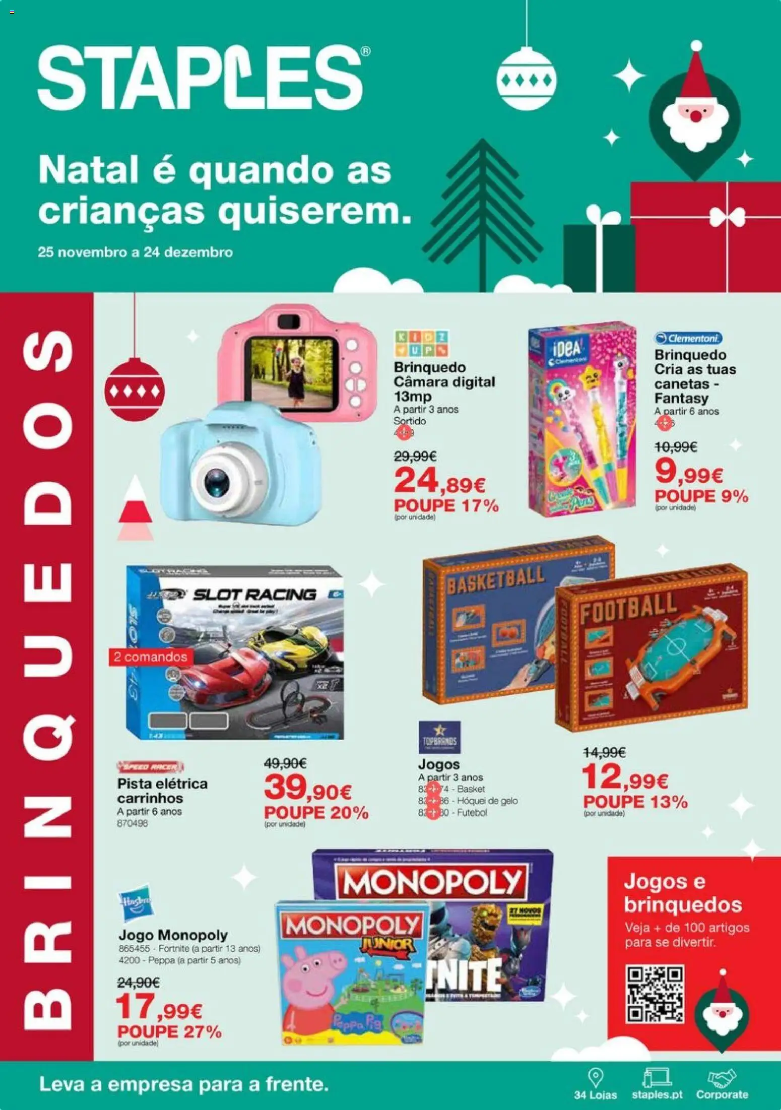Staples - Folheto Brinquedos 2025 │ válido de 25.11.2025 | Página: 1 | Produtos: Jogos