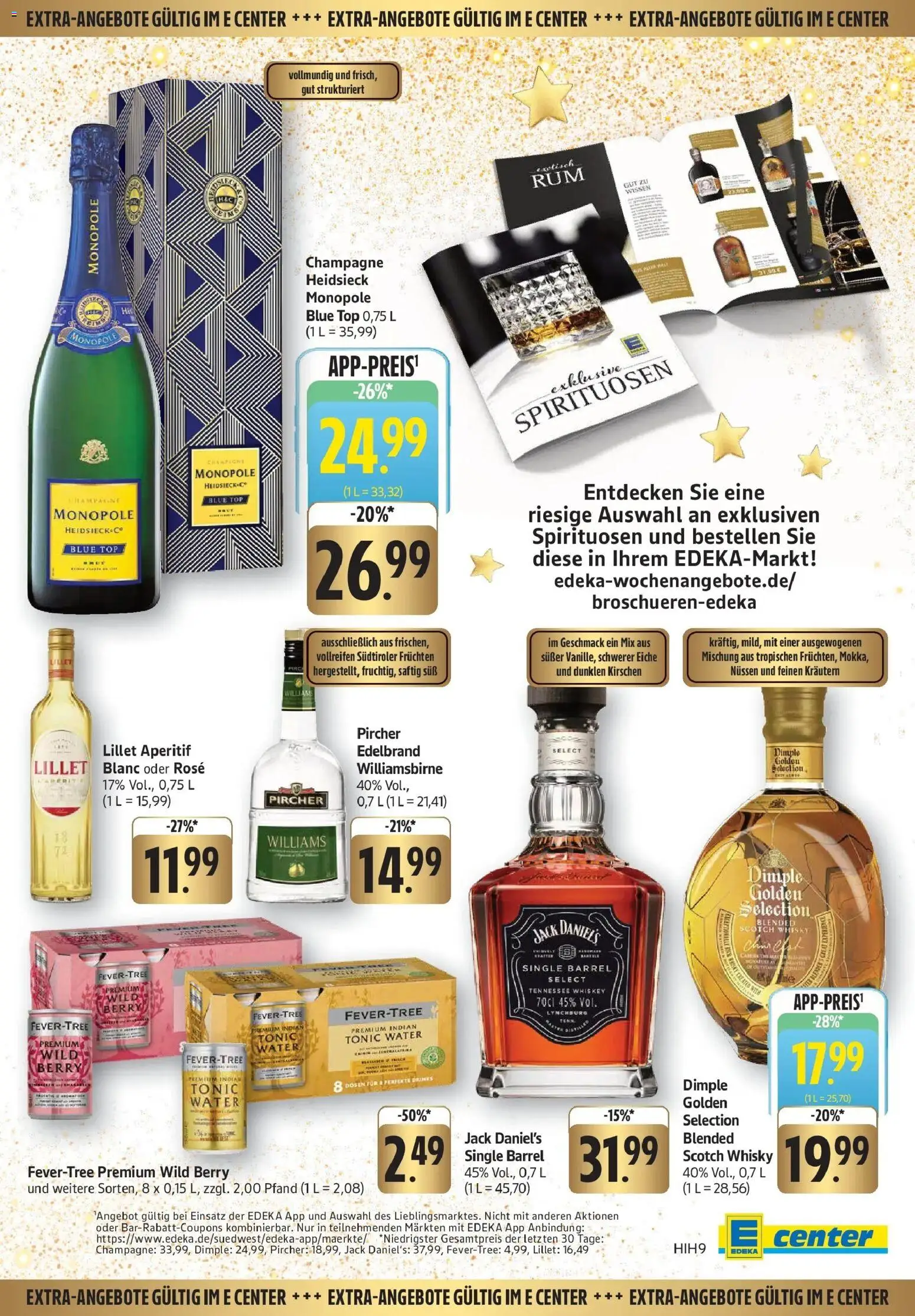 Edeka prospekt Friedrichshafen	 – gültig ab 15.12.2025 | Seite: 43 | Produkte: Whisky, Jack Daniel's, Kirschen, Whiskey